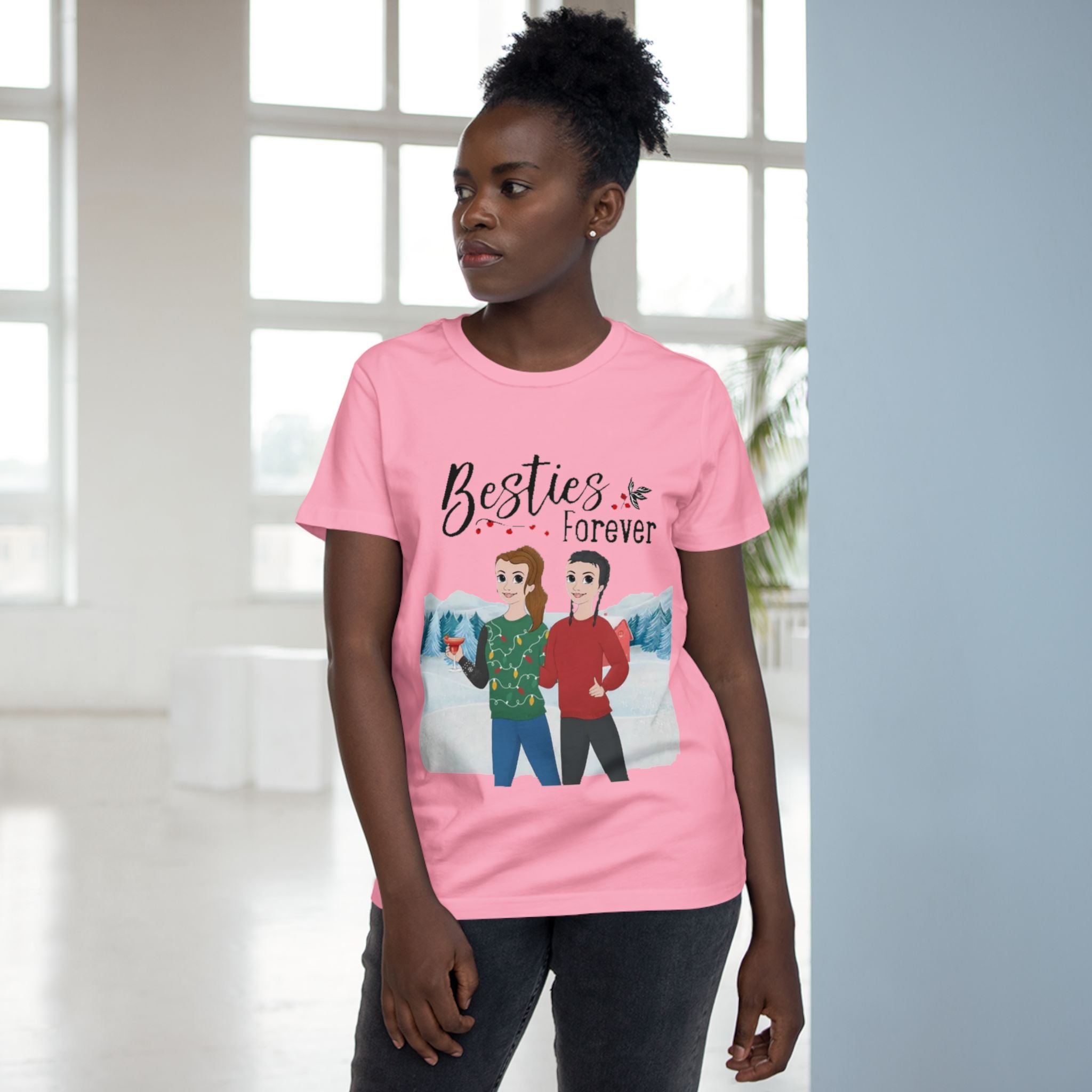 Besties Forever | Women Maple Tee